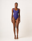 FARRAH BACK TIE ONE PIECE SWIMSUIT