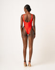SAMIAH SIDE TIE ONE PIECE SWIMSUIT