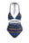 ANU BLUE HIGH WAIST BIKINI BOTTOM