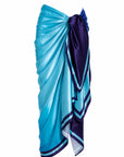 IRIS BIG SILK SCARF