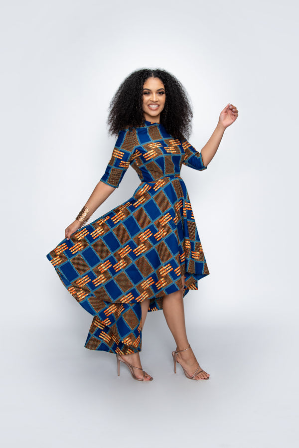 BAYO African Print Hi-low Dress