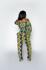 REMI African Print pants