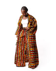 TOSAN African Print Wide Leg pants