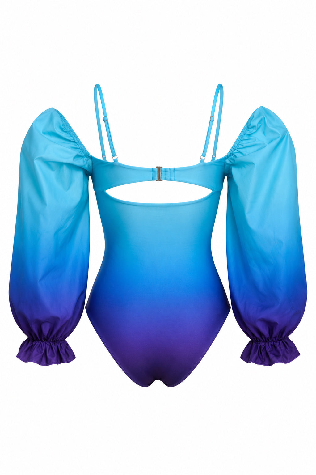 IRIS OFF SHOULDER PUFFY SLEEVE SWIMSUIT