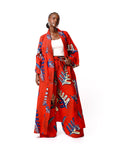 TALIA African Print Convertible Kimono