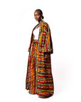 TOSAN African Print Wide Leg pants