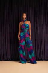 ZURI African Print Cargo pants