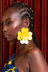 SATO earrings in YELLOW