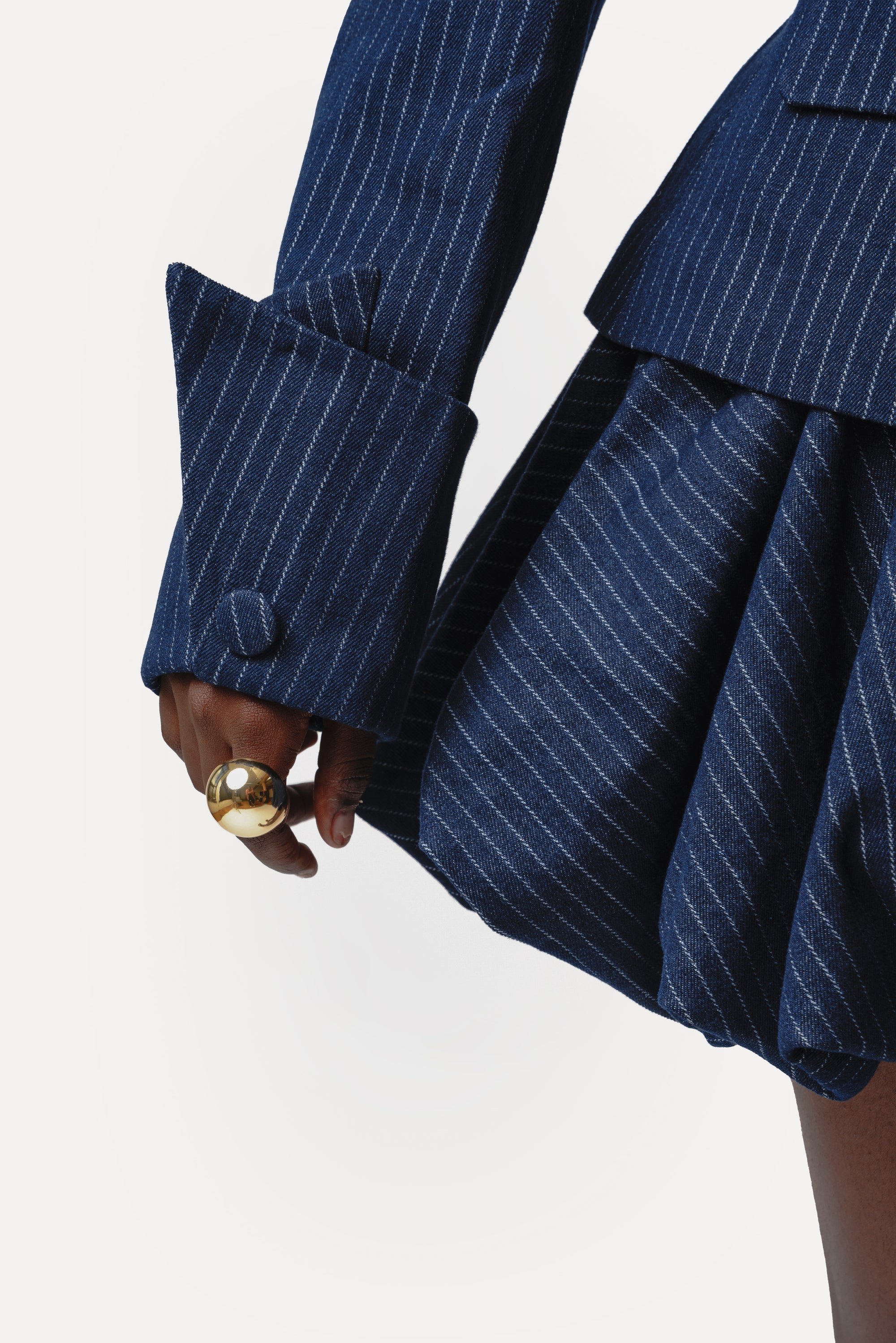 Denim Pinstripe KAIA Blazer