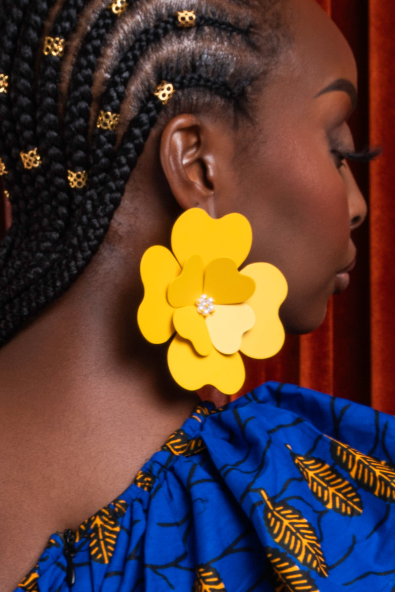 SATO earrings in YELLOW