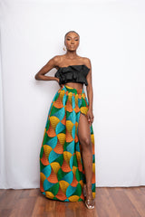African Print maxi skirt -SAMPLE SALE