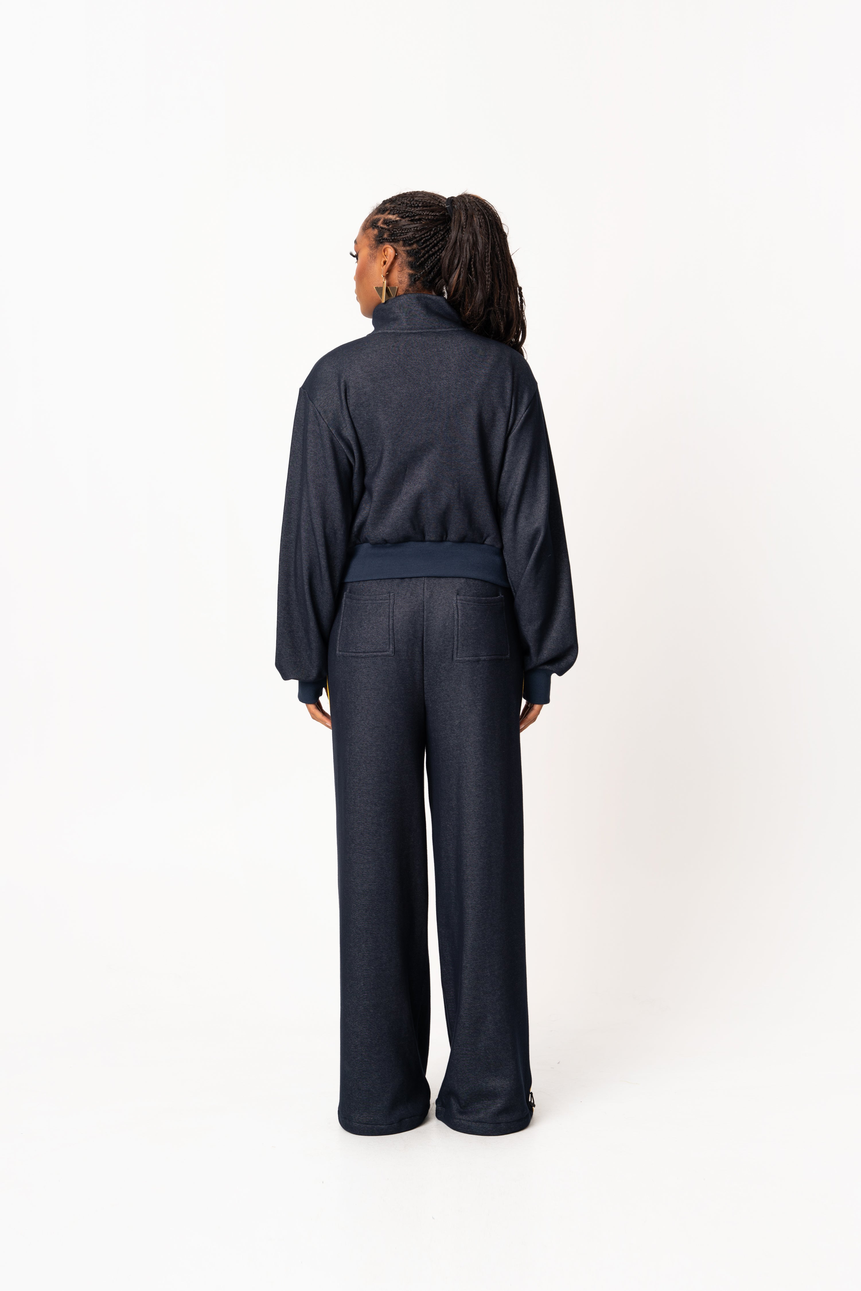 GRAPHITE Plush fleece Sweatpants – OFUURE