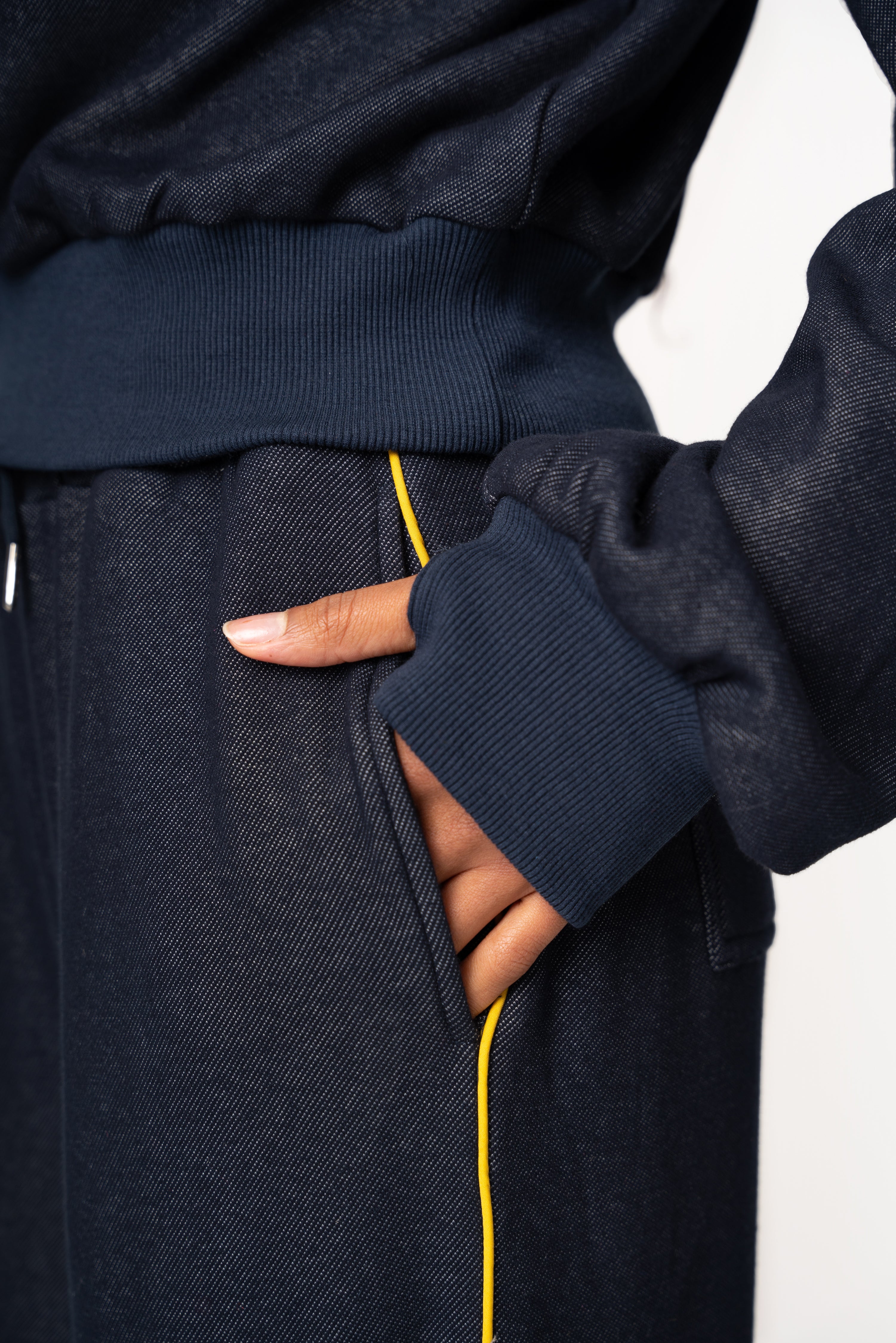 GRAPHITE Plush fleece Sweatpants – OFUURE