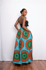 African Print maxi skirt -SAMPLE SALE