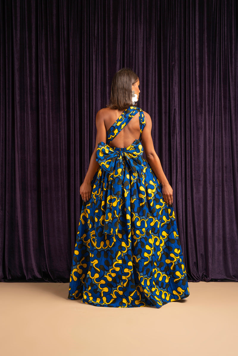 OPE African print Maxi Infinity dress