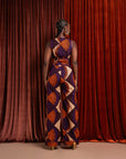 DORA African print WAISTCOAT