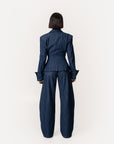 Denim Pinstripe KAIA Blazer