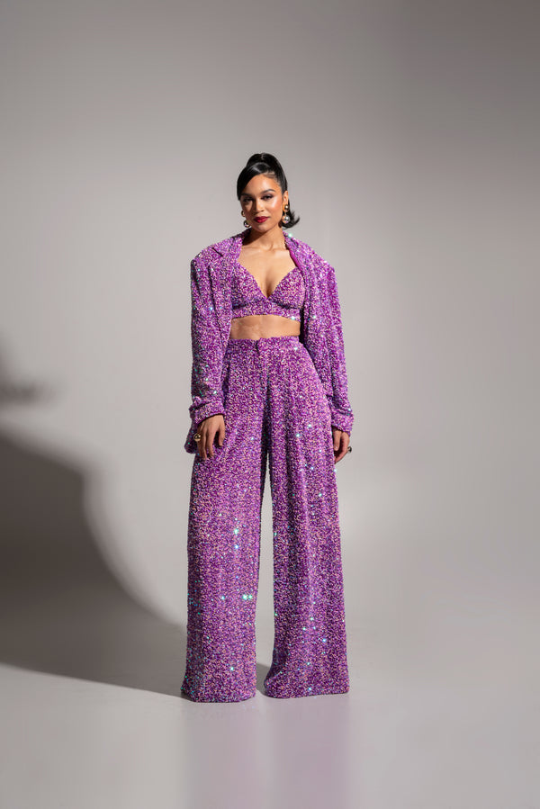 LIZA Blazer in ALEXANDRITE