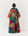 NANA PATCHWORK African Print LONG Kimono