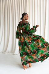 BUSAYO African Print Maxi Skirt