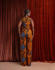 ZEZE African Print high waist trousers (3 LENGTH)