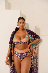 ANU PURPLE High Waist Bikini Bottom