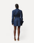 Denim Pinstripe NYLA Blazer Dress