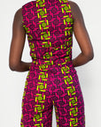 WUNMI African print WAISTCOAT