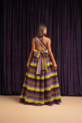 FEMI African print Maxi Infinity dress
