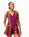 WUNMI African Print Shorts