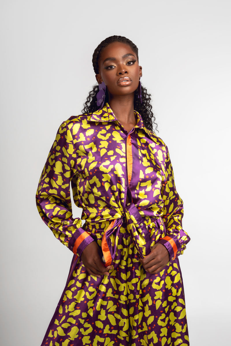 SAKI BUTTON UP SHIRT