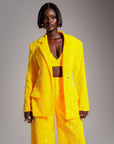 LIZA Sequin Blazer in AMBER