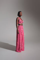 African Print Ruched mini skirt -SAMPLE SALE