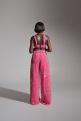 African Print Ruched mini skirt -SAMPLE SALE