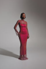 LOLA African Print Mermaid Dress