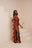 AMINAH ORANGE RUFFLE MAXI DRESS