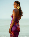 ENANG PURPLE MAXI DRESS