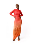 SELENE RUCHED MAXI DRESS