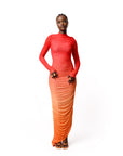 SELENE RUCHED MAXI DRESS