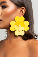 SATO earrings in YELLOW