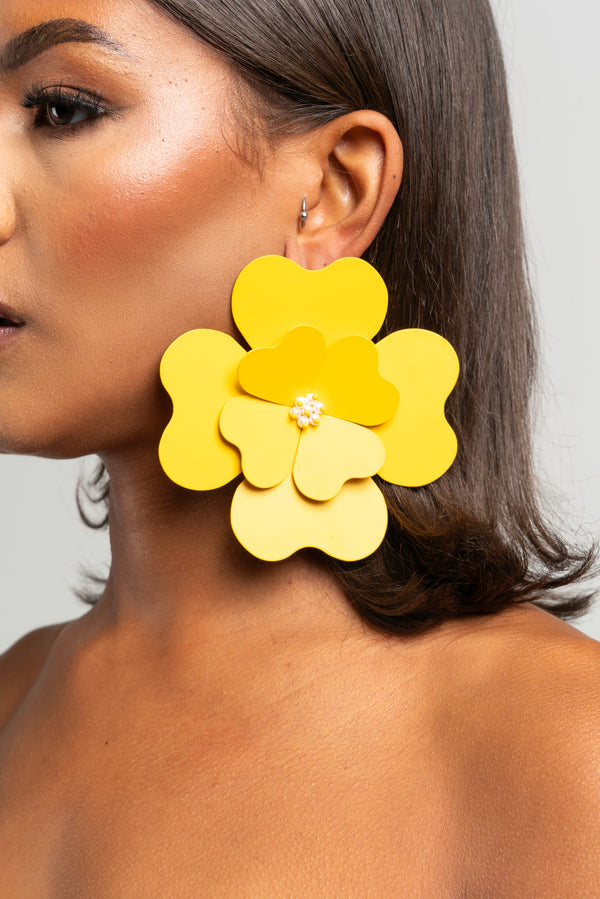 SATO earrings in YELLOW
