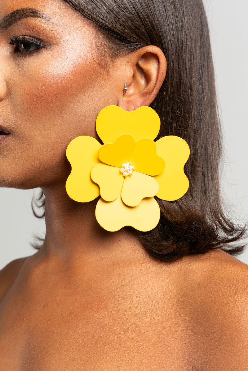 SATO earrings in YELLOW