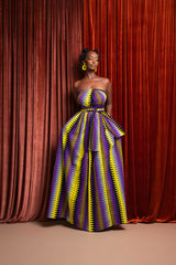 FEMI African print Maxi Infinity dress