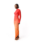 SELENE RUCHED MAXI DRESS