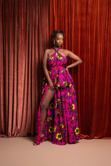 ESE African print Maxi Infinity dress