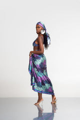 ZURI XL SILK SCARF
