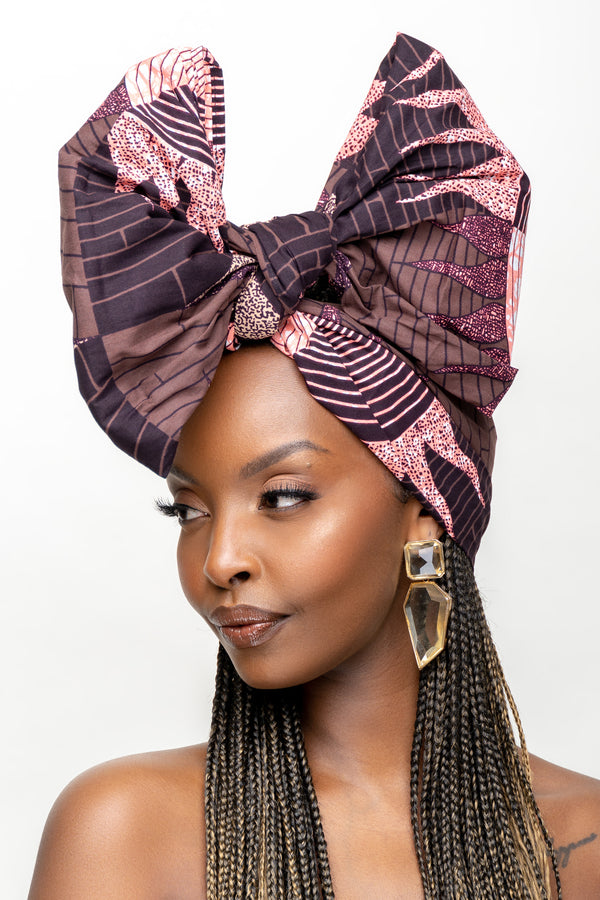 EZE African Print Headwrap