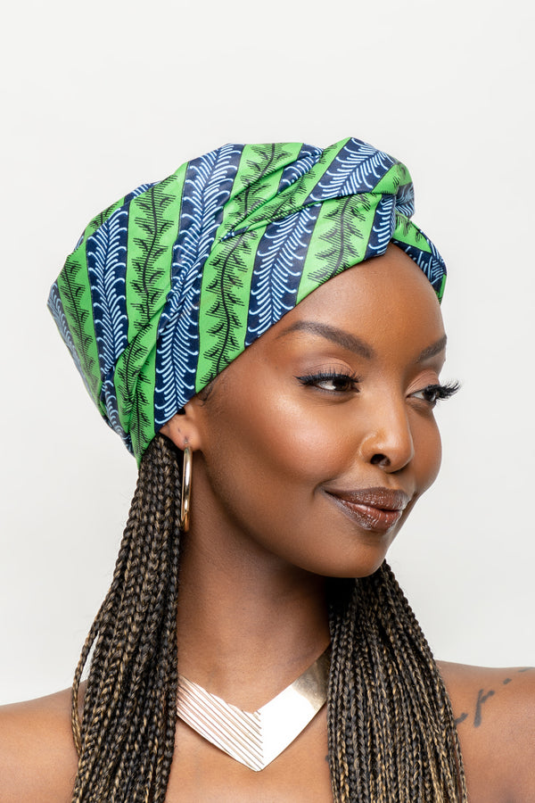 JIDE African Print Headwrap
