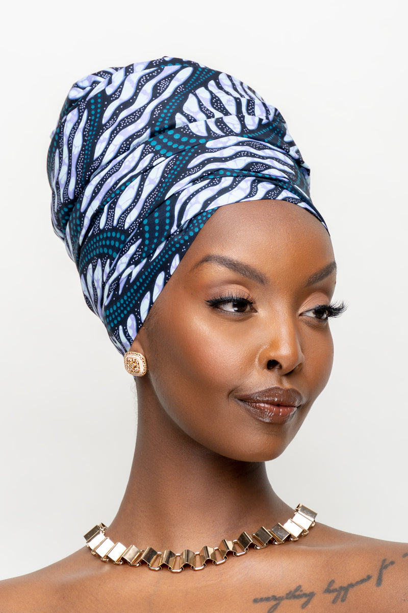 MAXINE African Print Headwrap