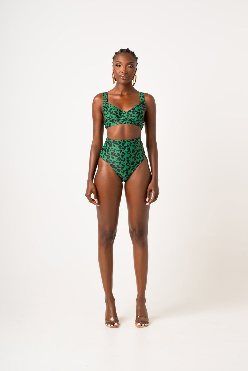 AZI High Waist Bikini Bottom